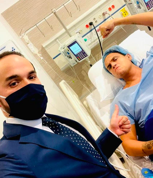 Silvestre Dangond en el hospital