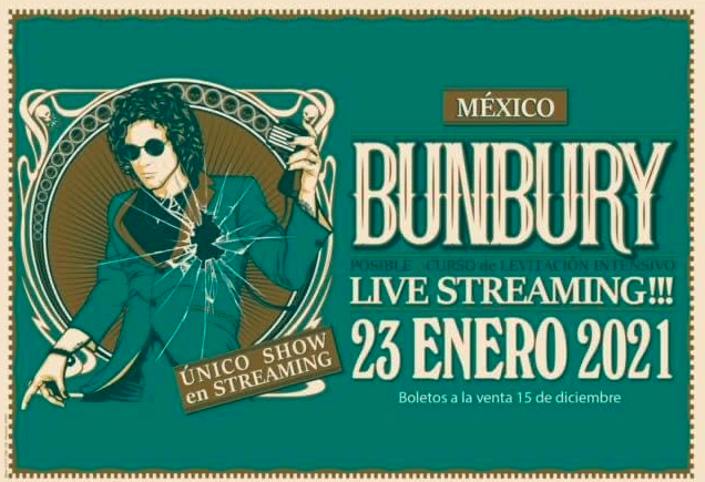 Bunbury anuncia concierto