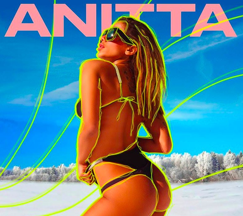 Anitta foto cover loco