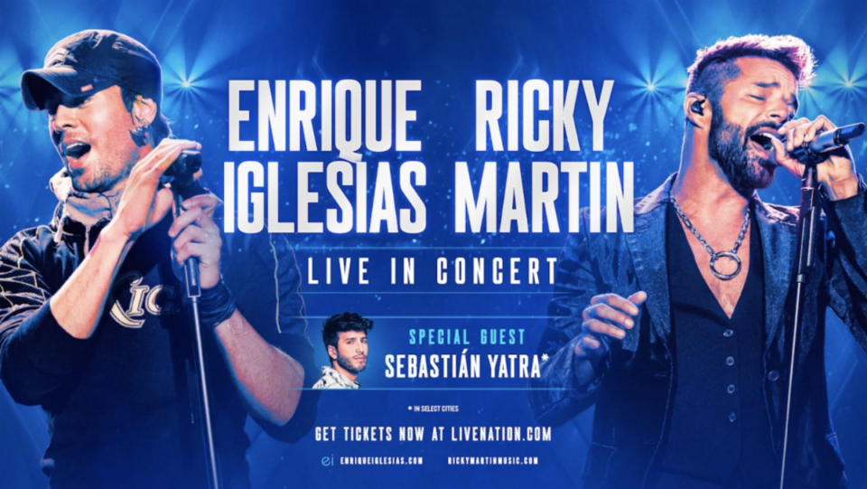 Enrique Iglesias x Ricky Martin x Sebastian Yatra